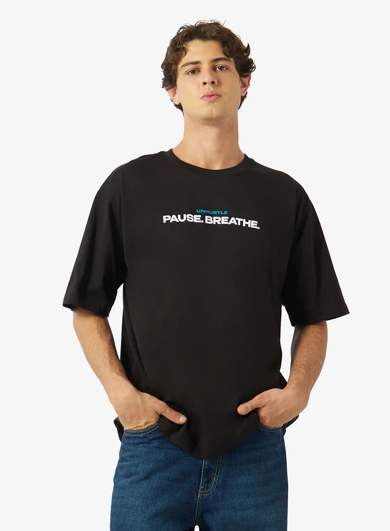 Seventy Five OVERSIZED DROP SHOULDER TEE
