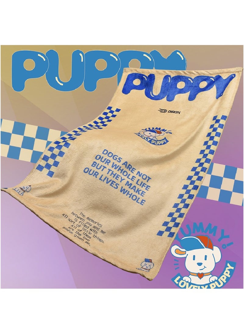 PUPPY Microfiber Quick Dry Towels - Silver Ion Technology Towel, Super Absorbent Gym Towel - Ideal Sweat Towel for Fitness, Camping, Travel - Suitable for Men & Women - 70x40cm (Beige) - Image 3