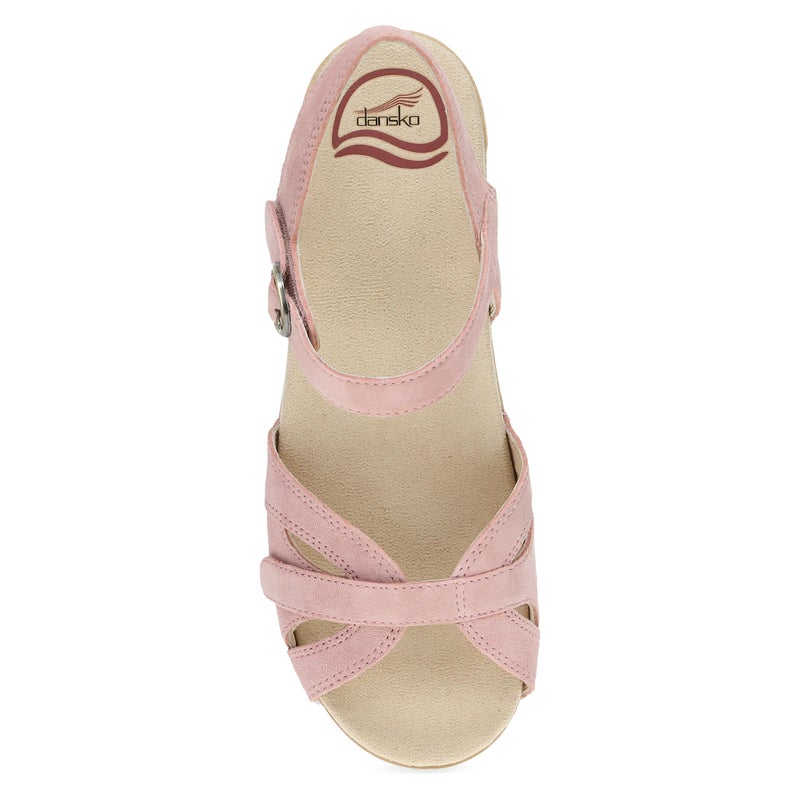Dansko Season Stylish Sandal for Women - Lightweight with Added Arch Support - Durable PU Outsole for Long-Lasting Wear and Comfort Petal 6.5-7 M US - Image 2