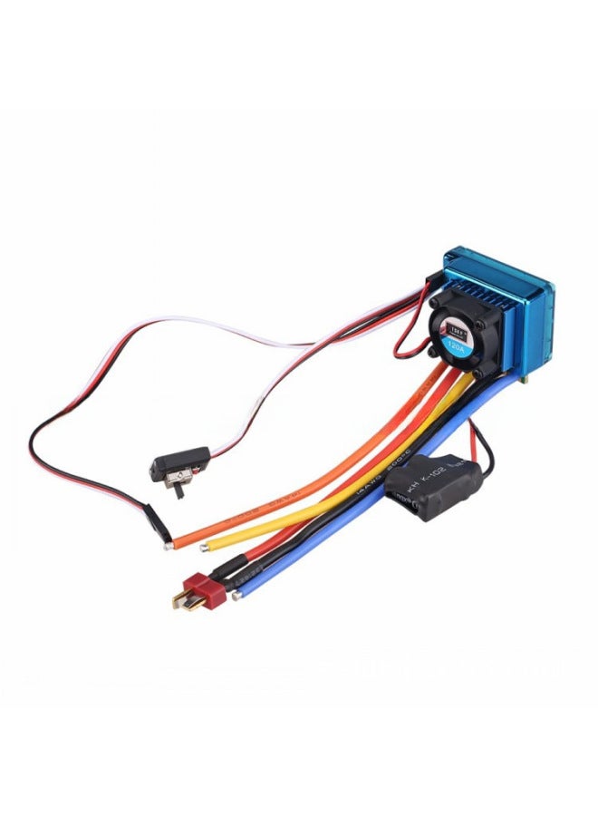 Hsp 120a Electric Adjustable Rc Car 45a/80a/60a Brushless Esc Short Card Off-road Accessories Large Foot High Torque Motor-Color:80A  - Image 4