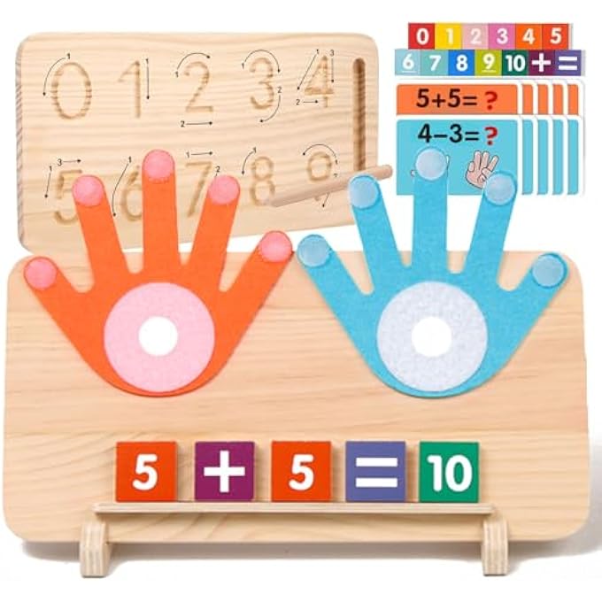 MONTESSORI MATH LEARNING TOY FOR 3 YEAR OLD CHILDREN MATCH LESSONS - Image 2