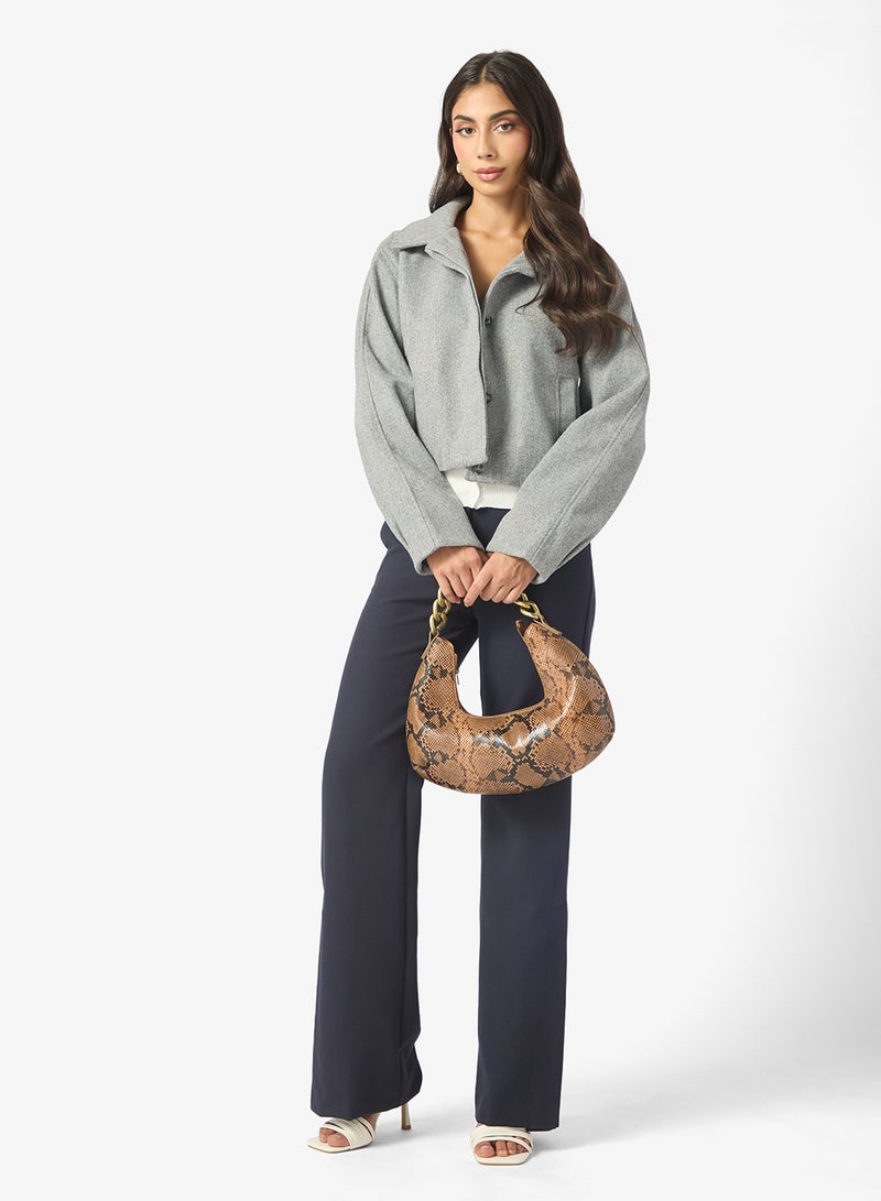 ايلا جاكيت بياقة مربعة - Image 4