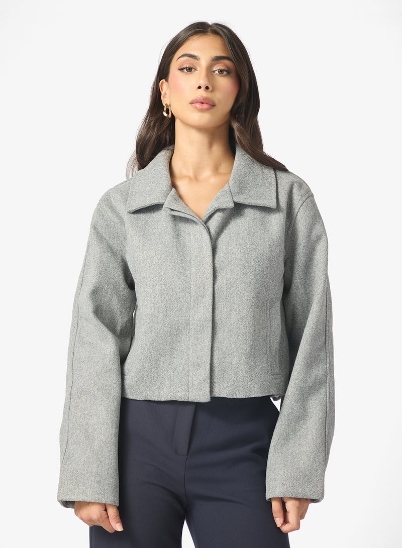 ايلا جاكيت بياقة مربعة - Image 1