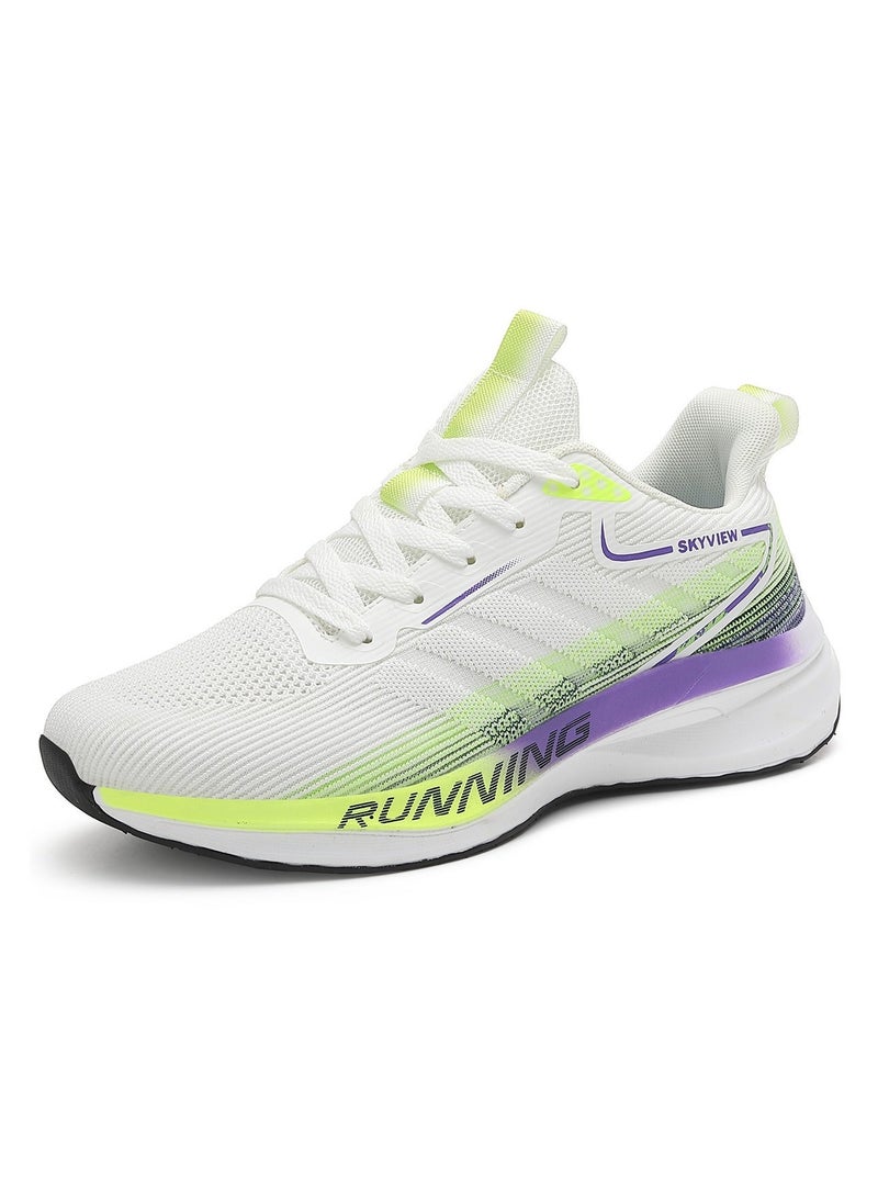 Sky View Men's Wide Walking Shoes Lightweight Slip on Sneakers Breathable Wide Athletic Running Shoes For Men - Image 1