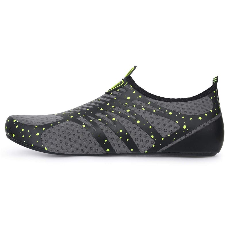 BARERUN Water Shoes for Women Men Quick Dry Non-Slip Barefoot Aqua Socks for Beach Swimf Pool Yoga Yellow12-13 M US - Image 4