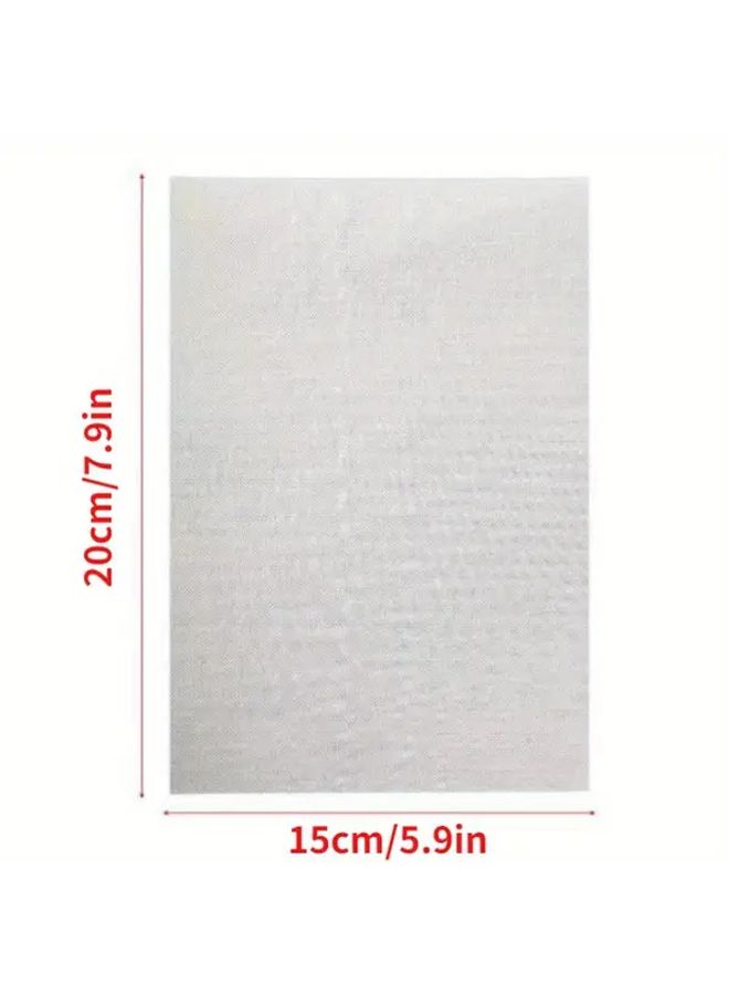 High Strength Repair Mesh Net 20cm X 15cm 6Pcs For Bumper Kayak Crack Fix DIY - Image 4