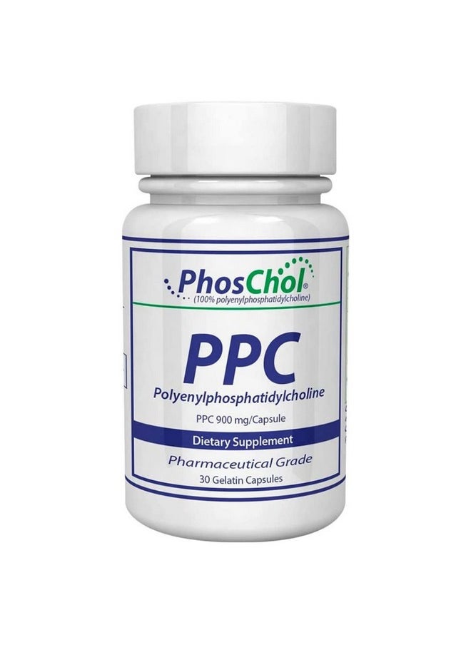 Nutrasal - Phoschol Ppc Polyenyl Phosphatidylcholine Choline Supplement 900Mg 30 Gelatin Capsules - Image 1