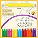 Jerify 210 Pcs Tube Sensory Toys Fidget Toys Halloween Basket Stuffer Multicolor Sensory Tubes for DIY Party Favors Trick or Treat Goodie Bag Stuffers for Teens Adults Birthday Party Favors - Image 3