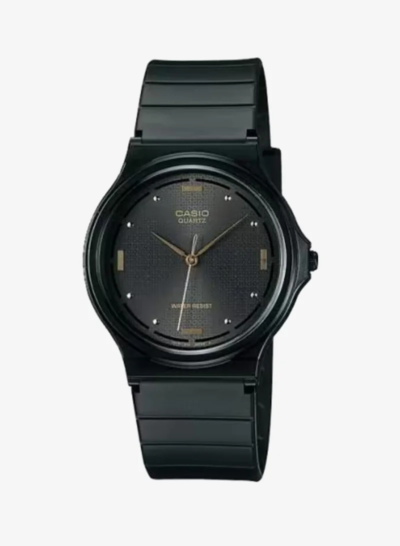 كاسيو Men's Analog Display Watch With Black Resin Strap - MQ-76-1A