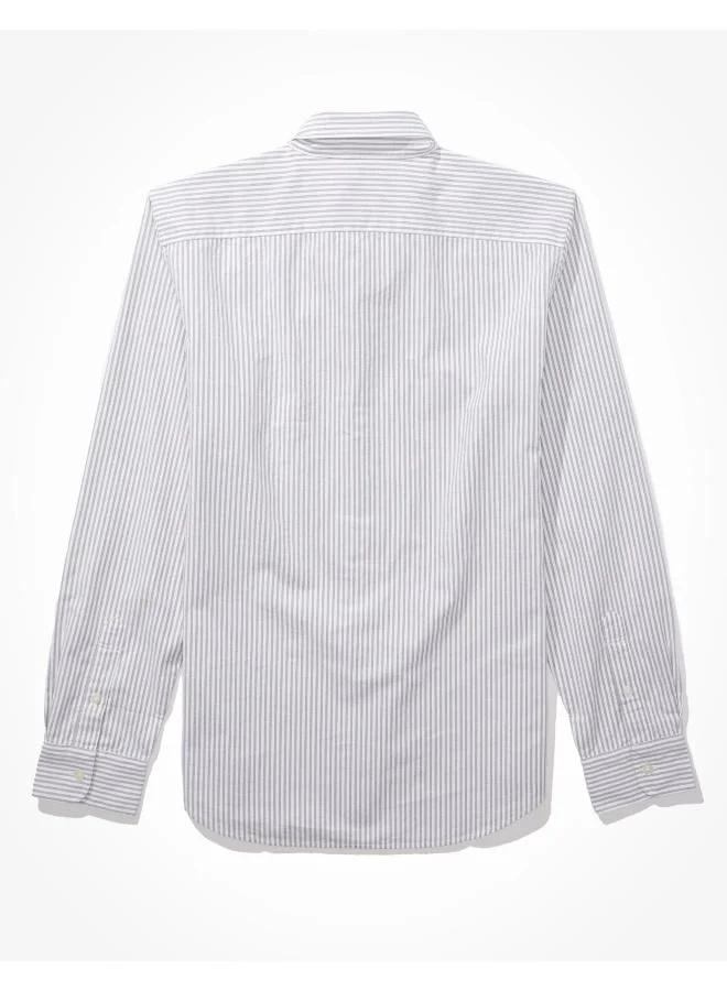 American Eagle Striped Slim Fit Shirt