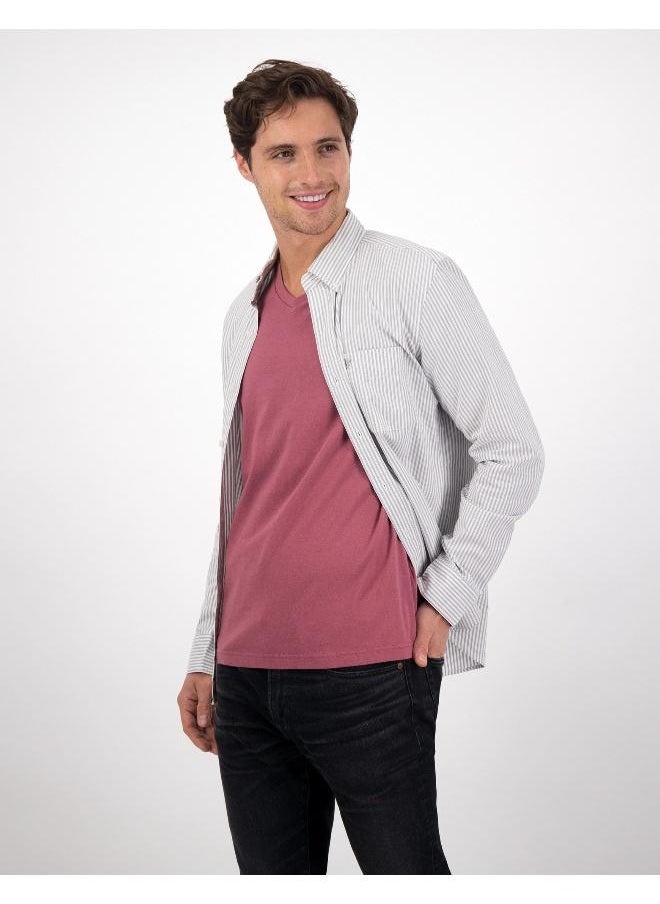 American Eagle - Striped Slim Fit Shirt - Image 1