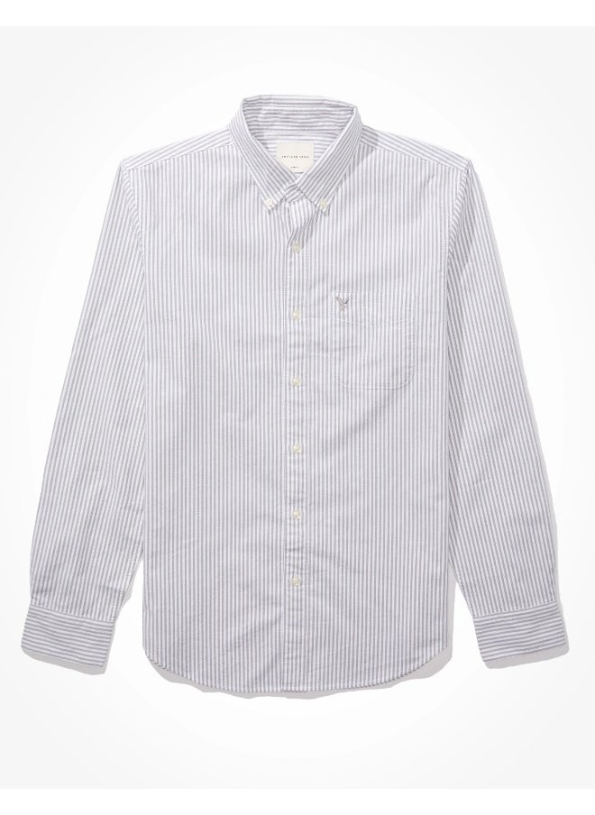 American Eagle - Striped Slim Fit Shirt - Image 1
