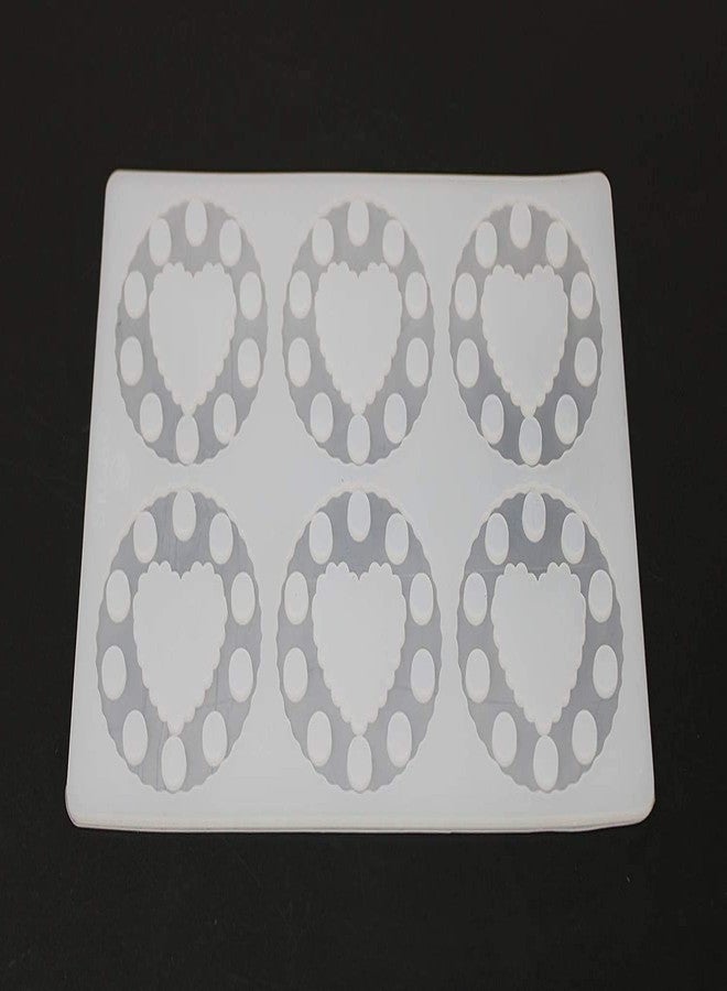 T H BAKEWARE Silicone Chocolate Garnishing Mould, White