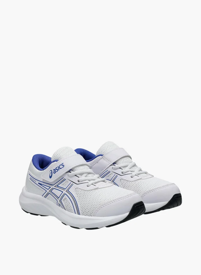 asics Boys' CONTEND 9 PS Sports Shoes with Hook and Loop Closure - 1014A338-105