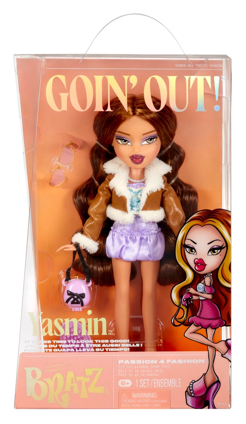 Bratz Goin’ Out! Yasmin Fashion Doll with Accessories - Image 1