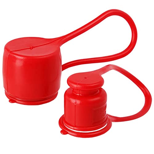 OKBA Dust Caps Plugs for 1/2" Flat Face Hydraulic Quick Connect Couplers, 4 Sets Rubber Covers for 1/2" Body Bobcat Skid Steer Flat Face Couplings - Image 4