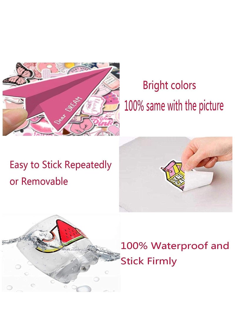 Zikra 50 Packs Coffee Stickers Water Bottles Laptop Car Hydroflasks Phone Motorcycle Guitar Skateboard Computer Coffee Cup Vinyl Sticker Waterproof Cute Aesthetic Trendy Decals for Teens Boys Girls Adults - Image 5