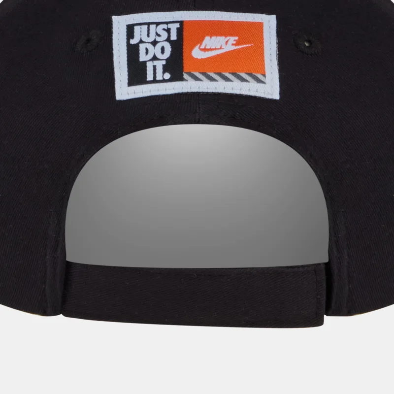 Nike Black Kids' Statement Patch Club Cap  | Best Price UAE