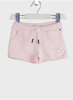 Teen Cool Logo Print Sweat Shorts