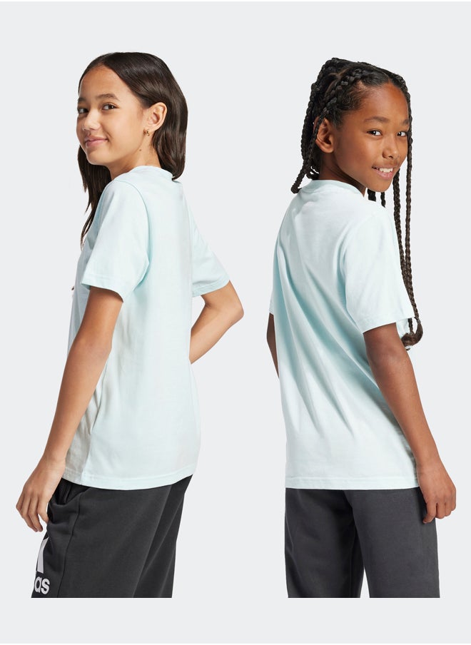Adidas - Essentials Two-Color Big Logo Cotton T-Shirt - Image 1