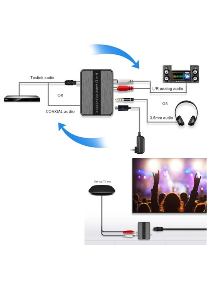LENKENG Audio Converter  Digital to Analog & Analog to Digital - Image 4