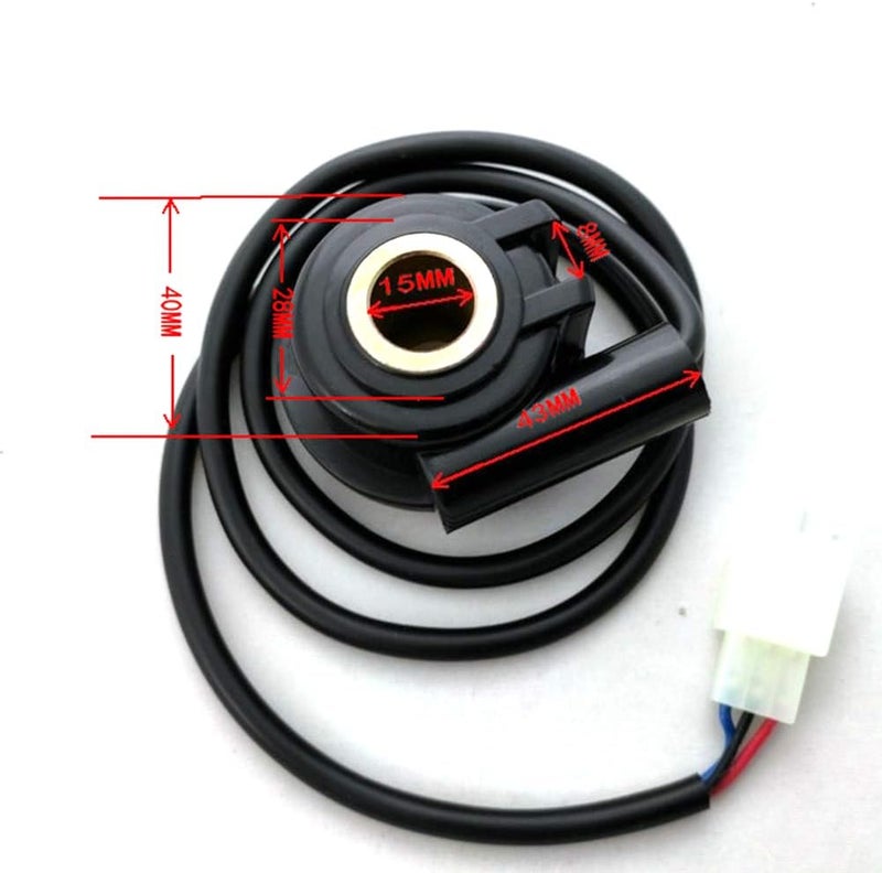 DENPETEC Motorcycle Digital Odometer Sensor Accessories Universal 3-Pin Connection Reliable Motorcycle Digital Odometer Speedometer Sensor Cable Motorbike Replacement Part - Image 5