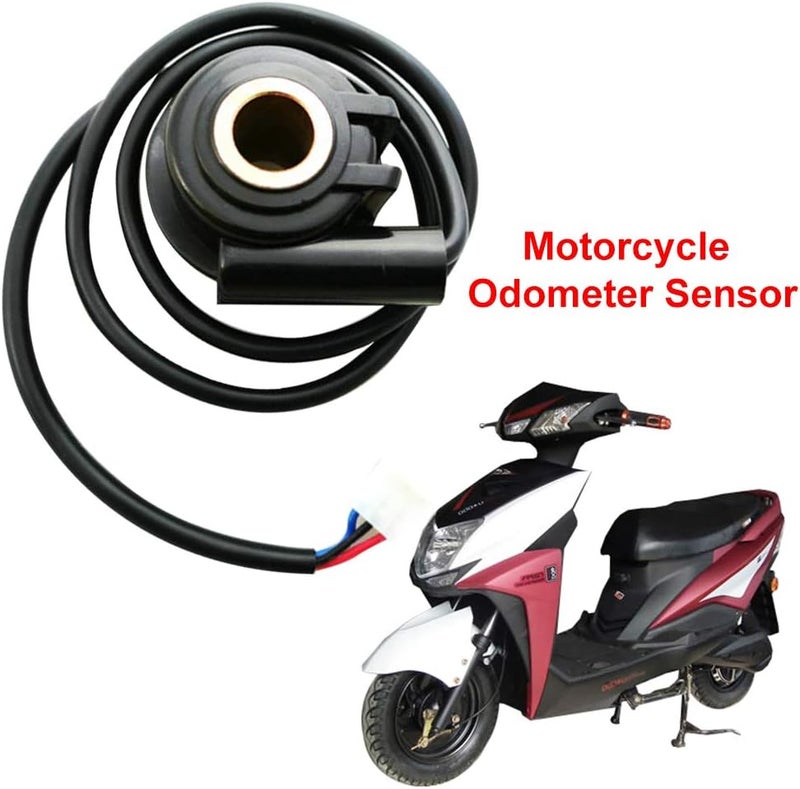 DENPETEC Motorcycle Digital Odometer Sensor Accessories Universal 3-Pin Connection Reliable Motorcycle Digital Odometer Speedometer Sensor Cable Motorbike Replacement Part - Image 2
