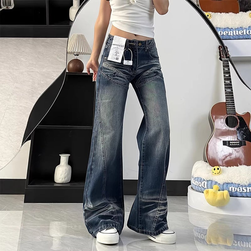 Unisex Casual Daily Denim Jeans - Image 3