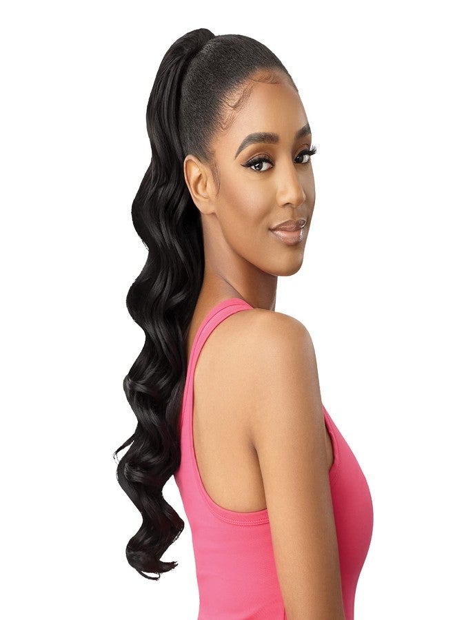 Outre Drawstring Ponytail Pretty Quick Pony SAANA (1B) - Image 2