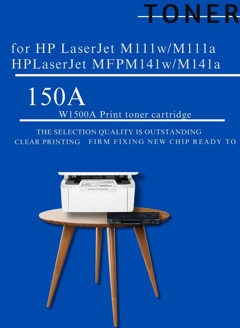 150A Toner Cartridge Compatible for HP 150A W1500A Toner Cartridges Work for HP LaserJet M110we M111a M111w MFP M141a M141w M141we Printers - Image 4