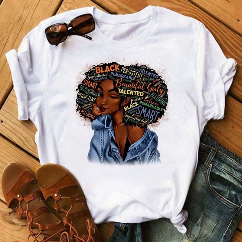 Wish Cat Printed T-Shirt for Broken Clothes Plus Size Short-Sleeved Loose Women 2Temu - Image 3