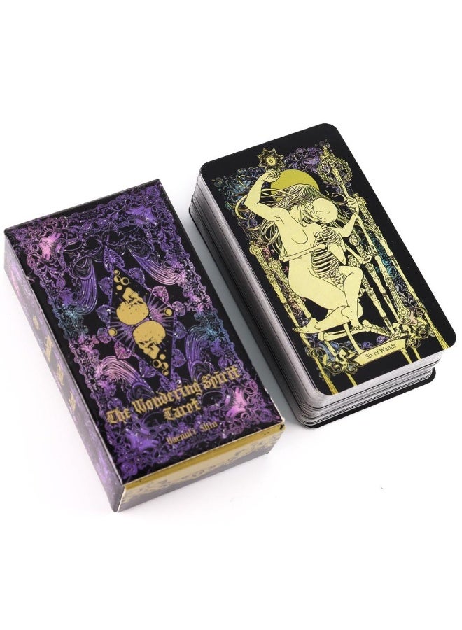 NIBEMINENT Magical spiritual Tarot cards, a high-quality divination board game, a party entertainment game, and a mysterious card game - Image 3