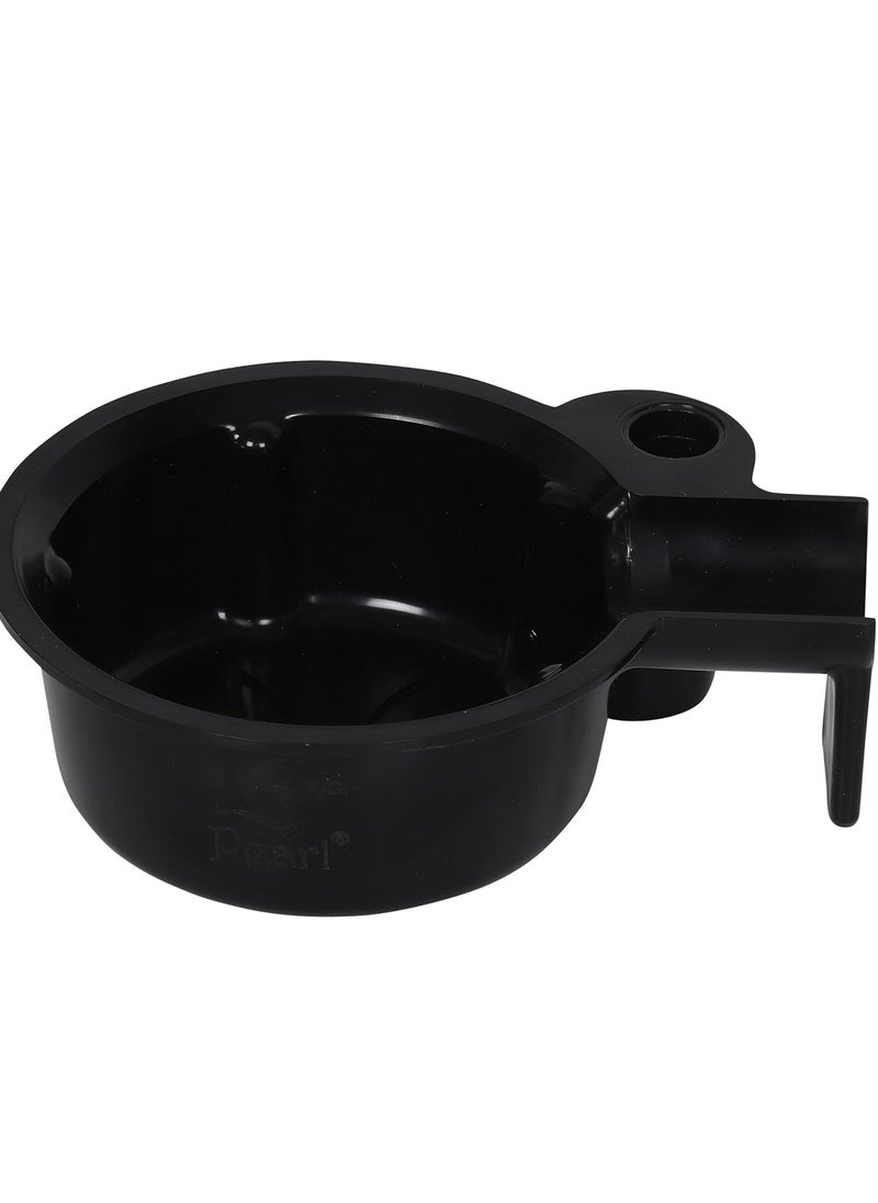PEARL Pearl Shaving Grooming Bowl, Smooth Luxury Shaving Mug for Shave Cream Gel & Soap, Shaving Cup with Razor & Brush Stand, Durable Wet Shaving Lathering Bowl Kit (SSB-15 Black), best valentines gift  - Image 5