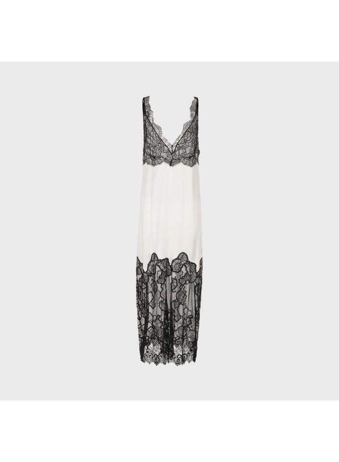 Zara pure Smooth V-neck Slip Dress In Soft, Skin-friendly Fabric - Image 2