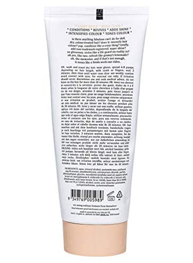 EVO Fabuloso - Light Beige Color Boosting Treatment - Color Care Conditioner for Color-Treated Hair - Helps Maintain Color Depth, Tone & Shine - 220ml / 7.5fl.oz - Image 2