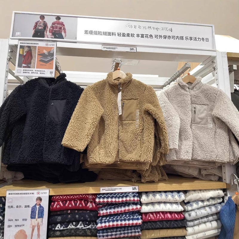 Men'S And Women'S Children'S Windproof Fleece Zipper Jacket Jacket Imitation Lamb Fleece Jacket Jacket Y442520/449793 - Image 2