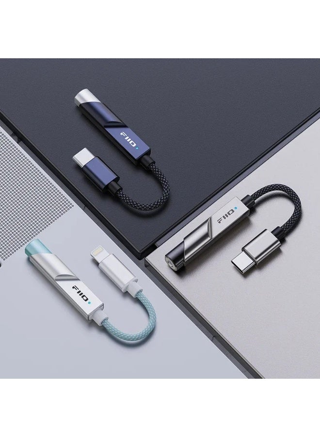 FiiO JadeAudio KA11 USB DAC AMP Hi-Res Audio Type-C to 3.5mm Adapter USB Dongle DAD256, TC Titanium - Image 3
