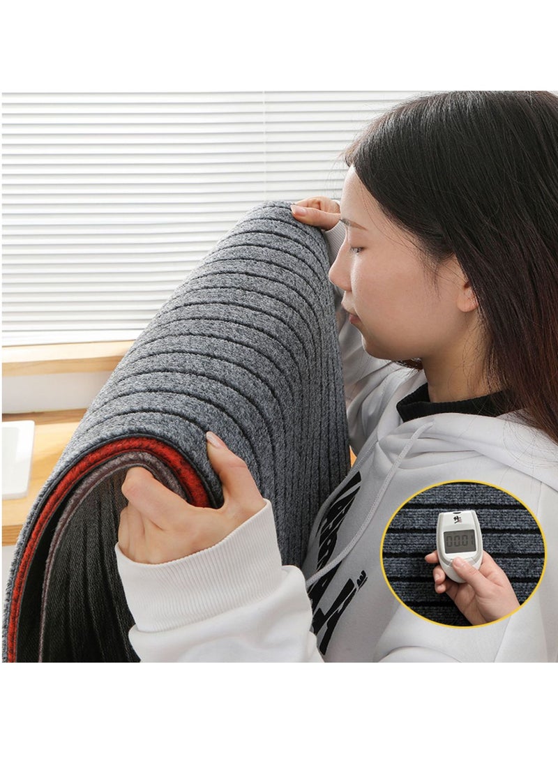 TYCOM Kitchen Rugs Kitchen Mat,Non-Slip Fluffy Soft Plush Microfiber Shower Carpet Rug, Machine Washable Quick Dry Kitchen Mats - 50 * 80+50 * 120cm Brown - Image 4