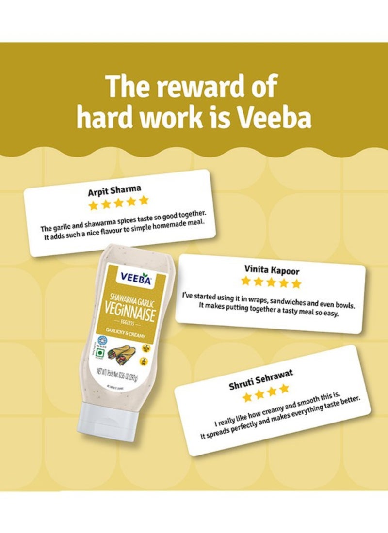 Veeba Shawarma Garlic Mayonnaise Eggless - Image 4