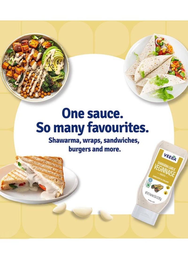 Veeba Shawarma Garlic Mayonnaise Eggless - Image 5