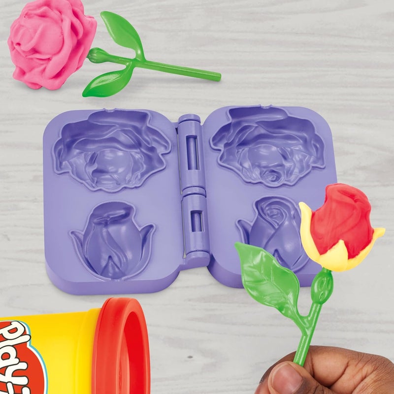 Play-Doh لعبة زهور بلاي دو: توليب ونرجس، مجموعة فنون وحرف للأطفال، هدايا للبنات والأولاد 3+ - Image 5