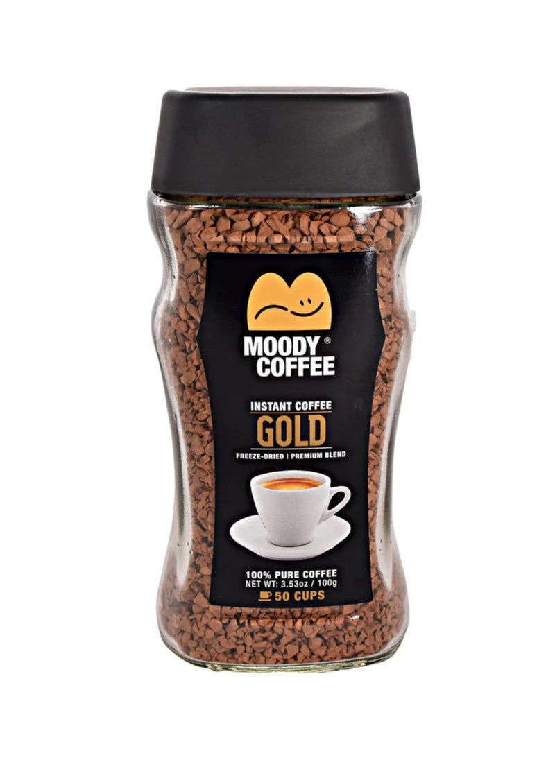 Moody Coffee - Moody Instant Coffee Gold 100g - Image 1