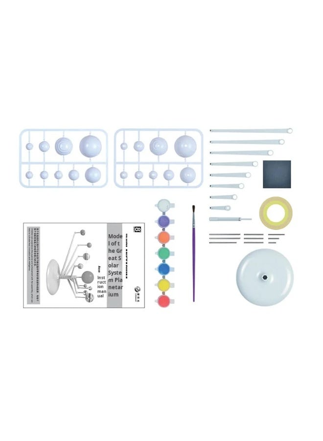 3-in-1 Solar System Educational Kit – Build, Paint & Learn Planet Order for Kids - Image 4