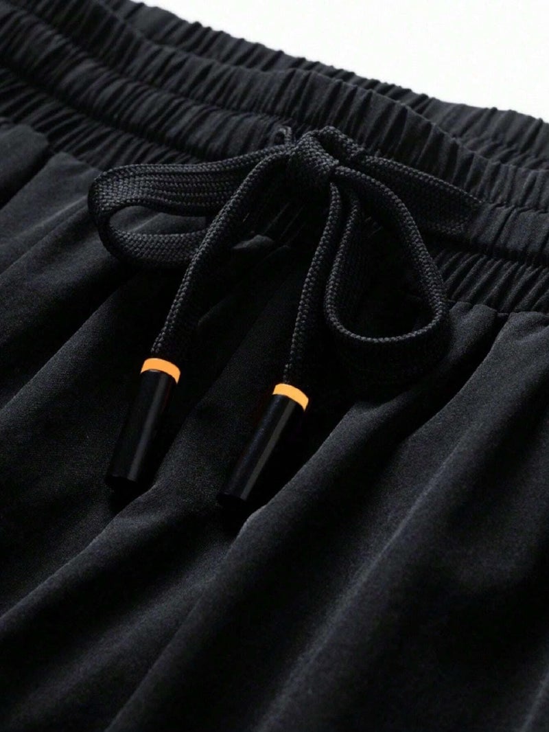 Lymio Track Pant for Men || Regular Fit || Track Pants || Full Elastic Jogger Track Pant (TP-57-Black-M) - Image 3