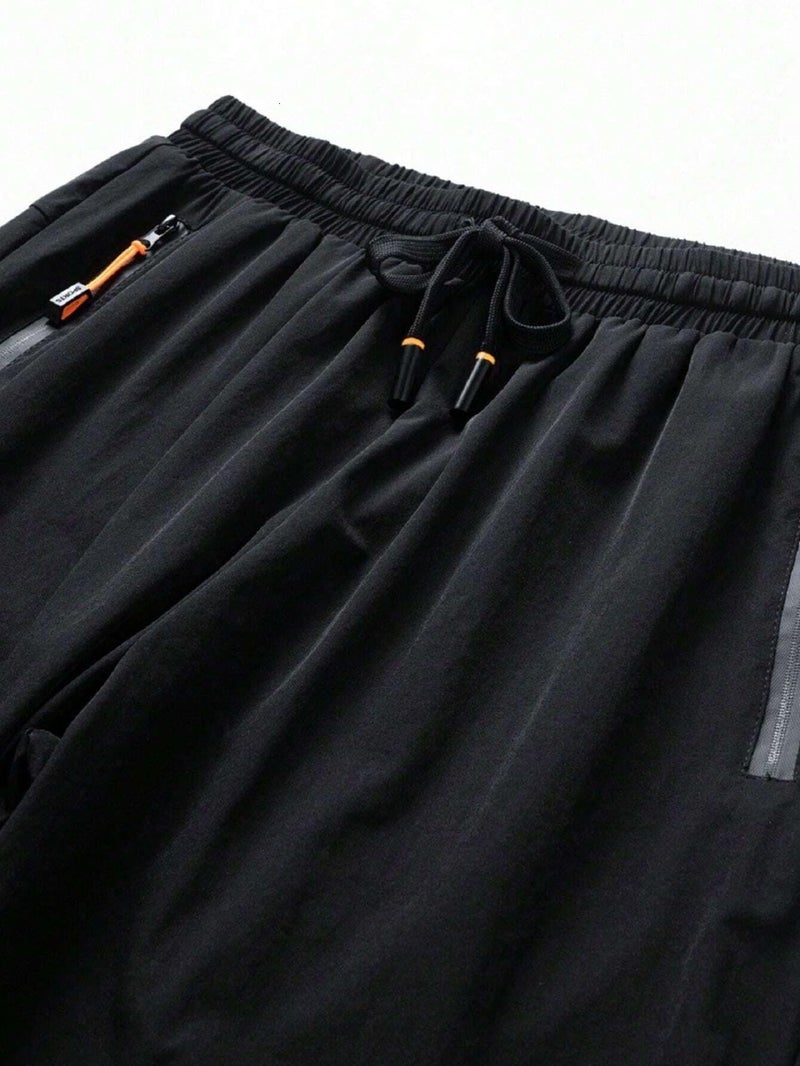 Lymio Track Pant for Men || Regular Fit || Track Pants || Full Elastic Jogger Track Pant (TP-57-Black-M) - Image 4