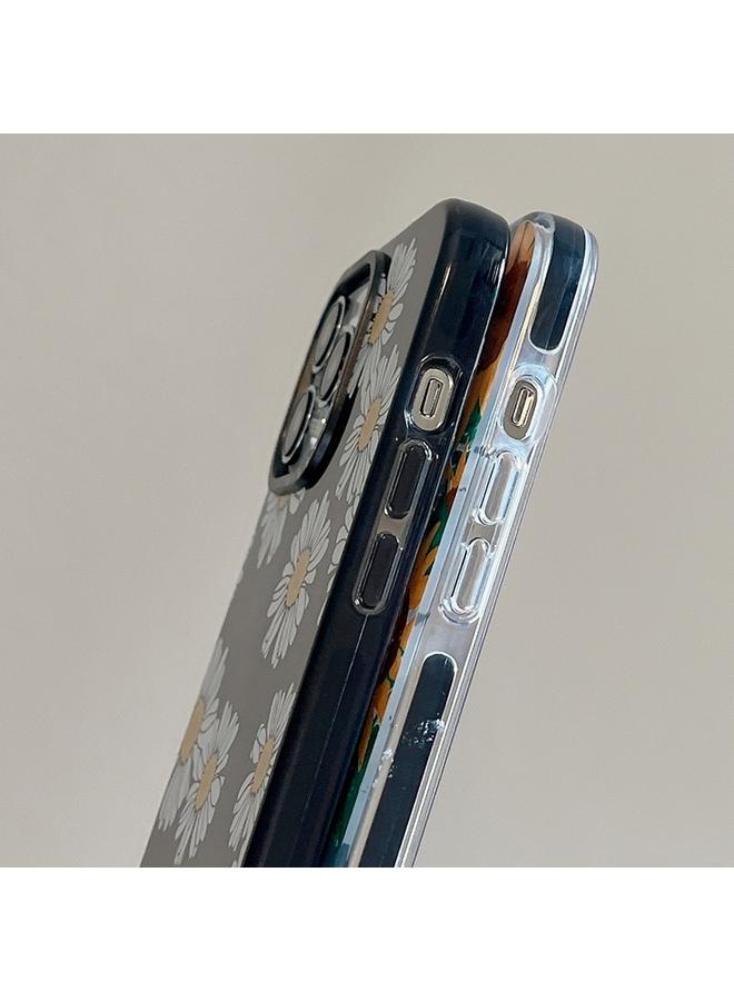 اس-توب جراب لهاتف iPhone 14 Plus بنمط توضيحي بسيط، جراب هاتف بتغطية كاملة - Image 5