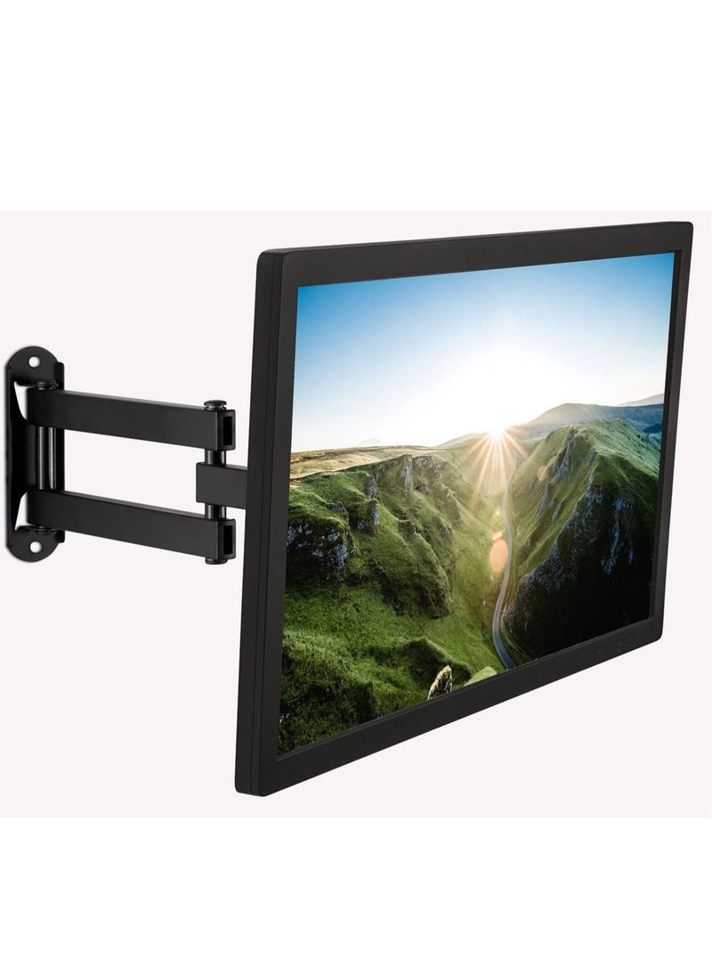 ELTRAZONE TV Wall Mount, Universal Fit for 19, 20, 24, 27, 32, 34, 37 and 40 Inch TVs and Computer Monitors, Full Motion Tilt and Swivel 14” Extension Arm  - Image 1