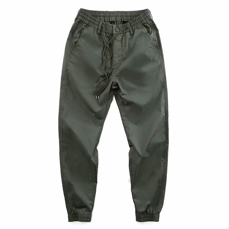 2023 Work Clothes Pants Mens Wear-resistant and Dirty-resistant Welder Clothing Foot Trendy Brand Labor Protection Pants Summer Overalls Autumn and Winter Khaki - Image 2