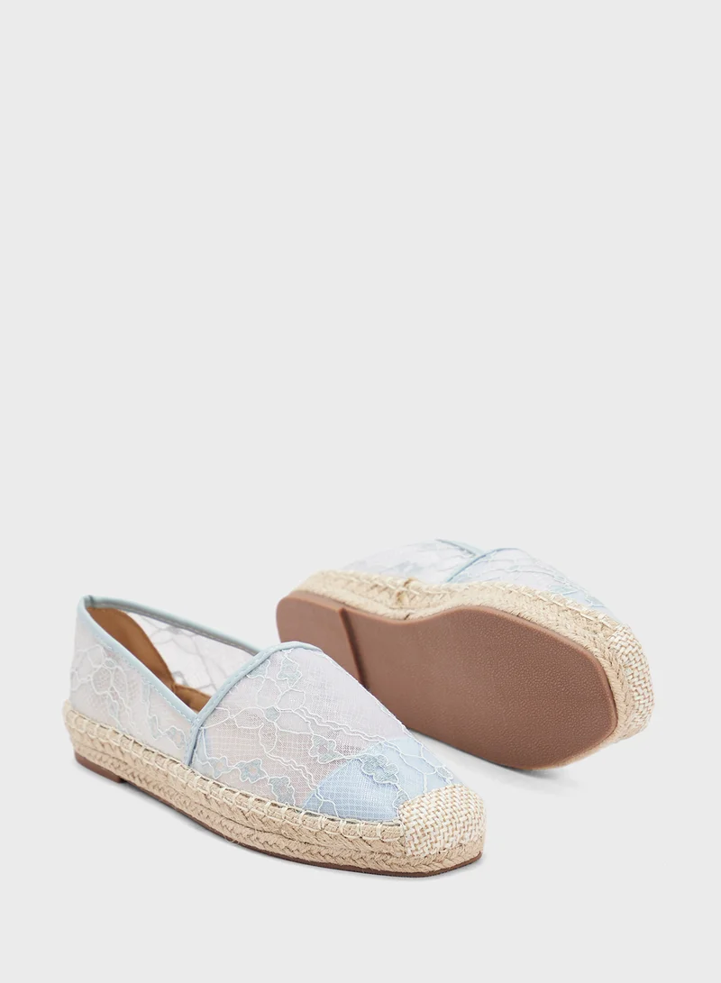 ELLA  Lace Espadrille for Women | Best Price UAE