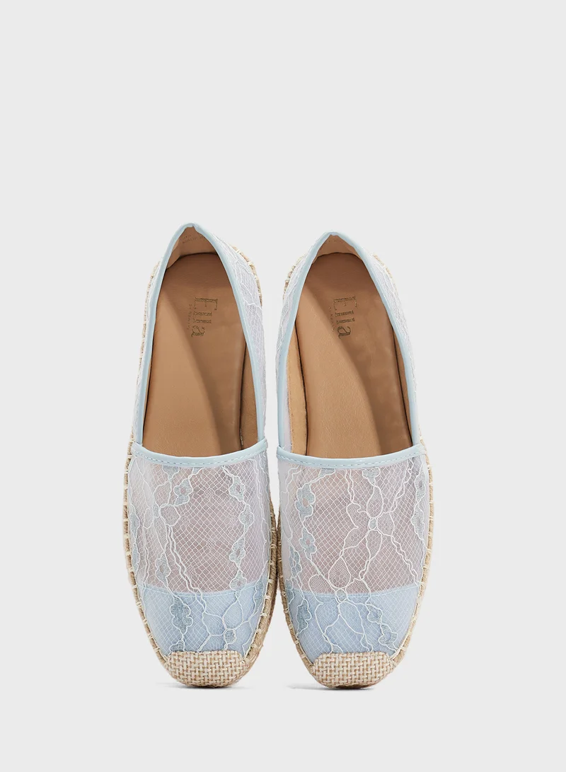 ELLA  Lace Espadrille for Women | Best Price UAE